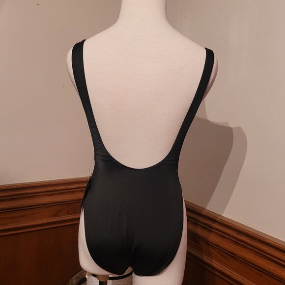 NWT Norma Kamali Womens Marissa One Piece Swimsuit, sz Small - Picture 10 of 14